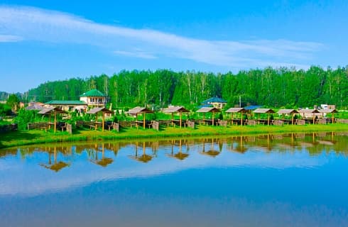 пруд для семейной рыбалки